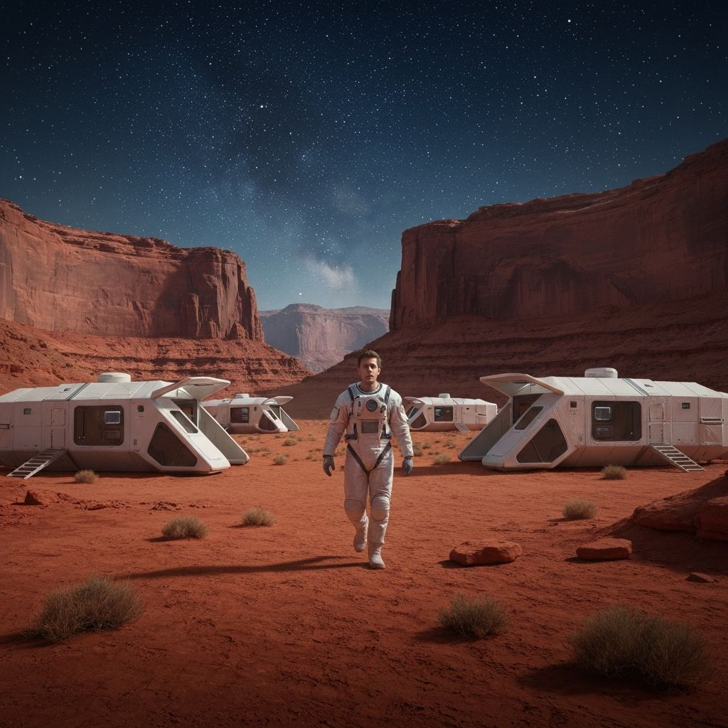 火星模擬居住体験