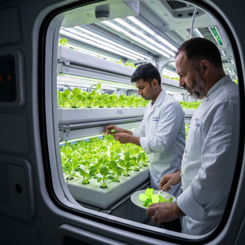 無重力ファーム・ダイニング